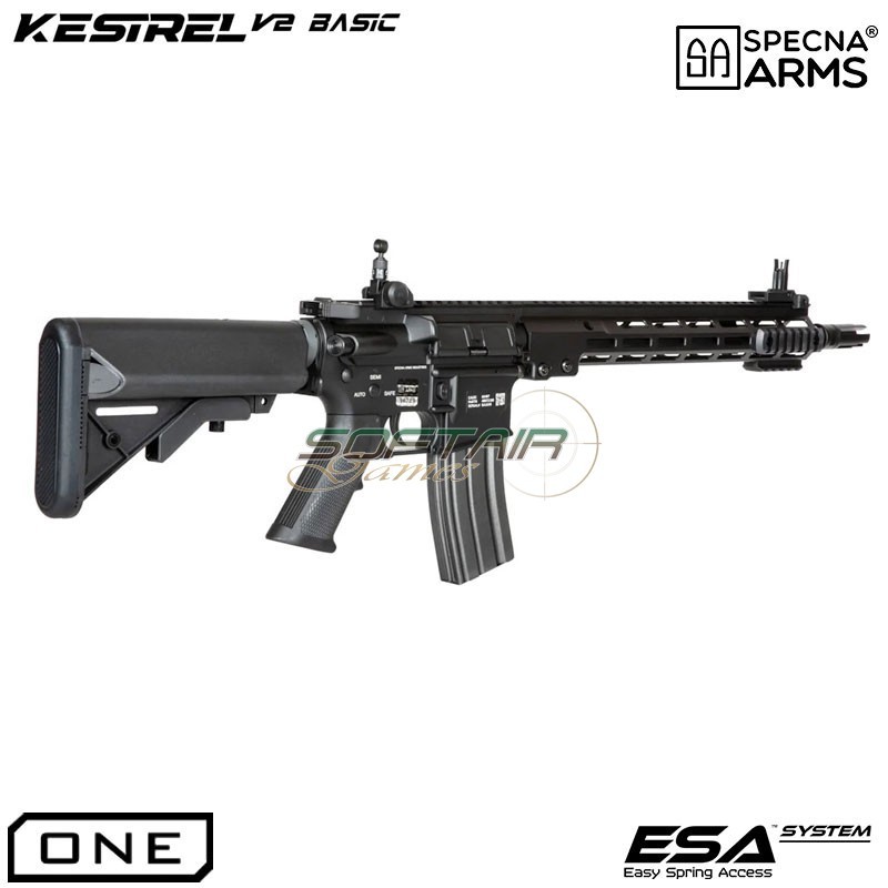 Fucile elettrico SA-A34P ONE™ Kestrel™ MK16 Black Specna Arms® (spe-01-027298)