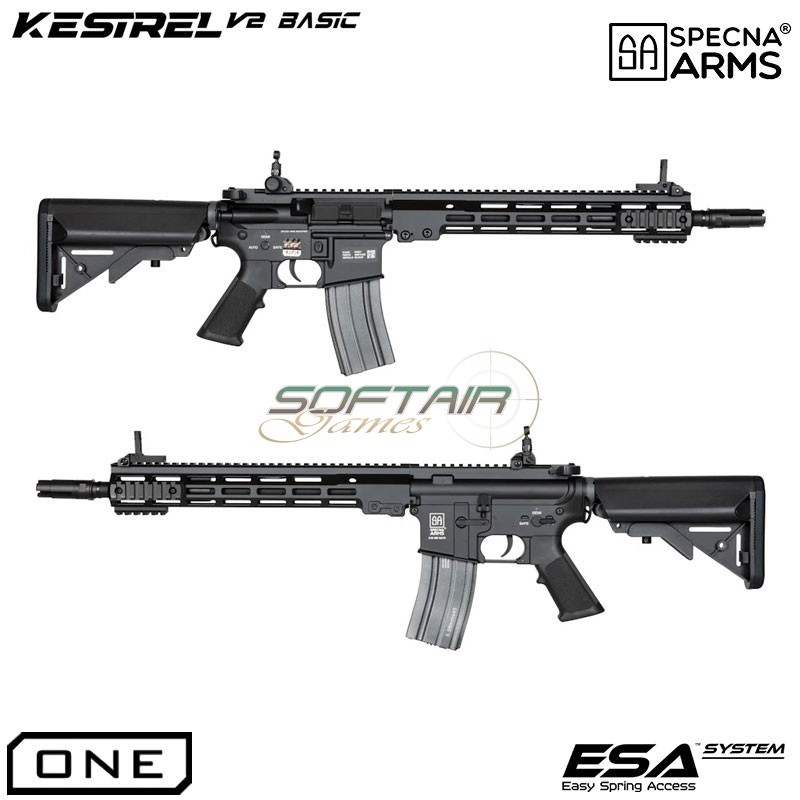 Electric rifle SA-A34P ONE™ Kestrel™ MK16 Black Specna Arms® (spe-01-027298)