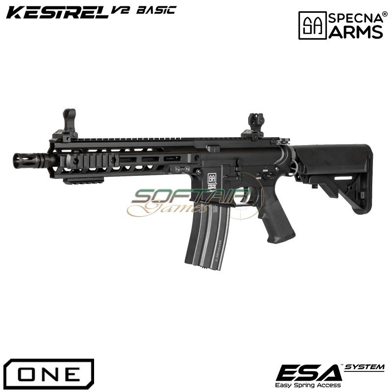 Fucile elettrico SA-A37P ONE™ Kestrel™ MK16 Black Specna Arms® (spe-01-034403)