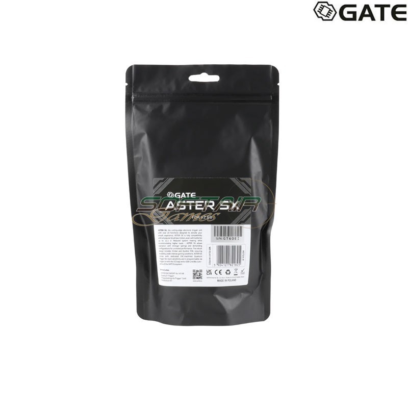 Aster V2 SX EXPERT Rear + Quantum Trigger Gate (gate-ast2x-emr) Aster V2 SX EXPERT Rear + Quantum Trigger Gate (gate-ast2x-emr)