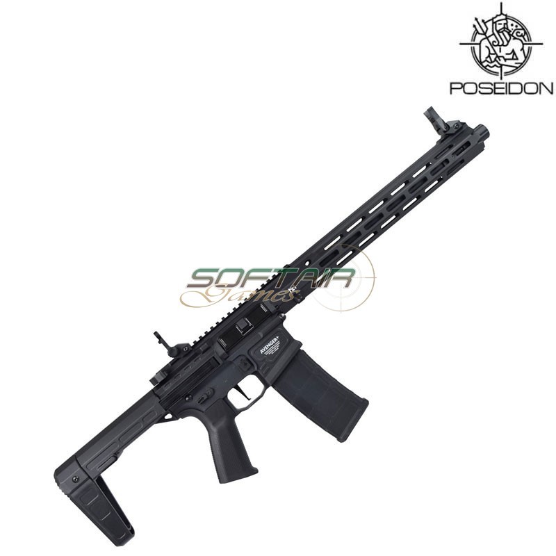 Electric Rifle AVENGER + SNIPER Black Poseidon (paeg-a+s bk)