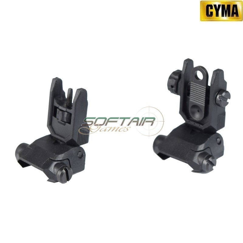 Flip-up sights black cyma (m209)