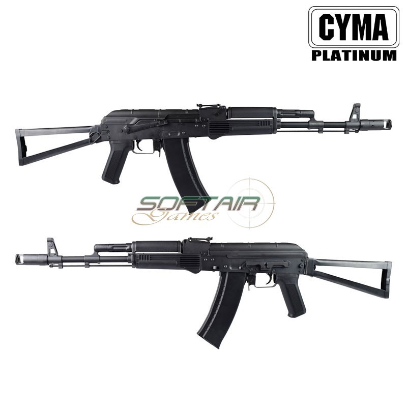 Electric rifle AK-74 Platinum BLACK Cyma (cm053)