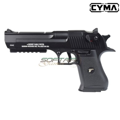 Pistola elettrica desert eagle versione mosfet nera cyma (cm121up)