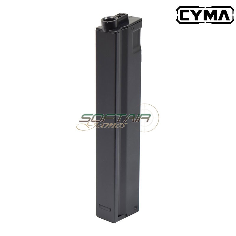 Mid-cap 110 rounds magazine for mp5 series black cyma  (c101)