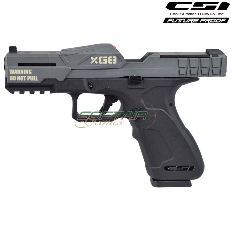 Pistola a gas xg8-pg grigia csi (xg8-pg)