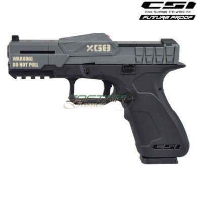 Pistola a gas xg8-pg grigia csi (xg8-pg)