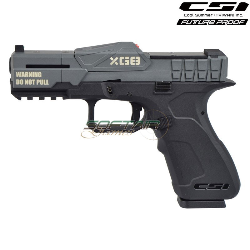 Gas pistol xg8-pg gray csi (xg8-pg)