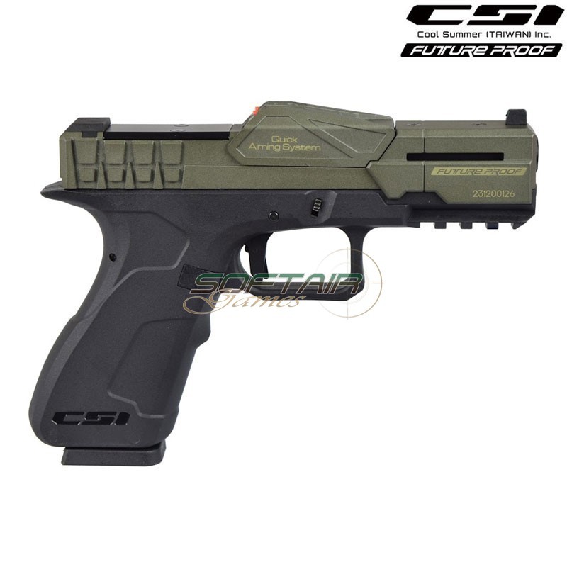 Pistola a gas xg8-pod olive drab csi (xg8-pod)