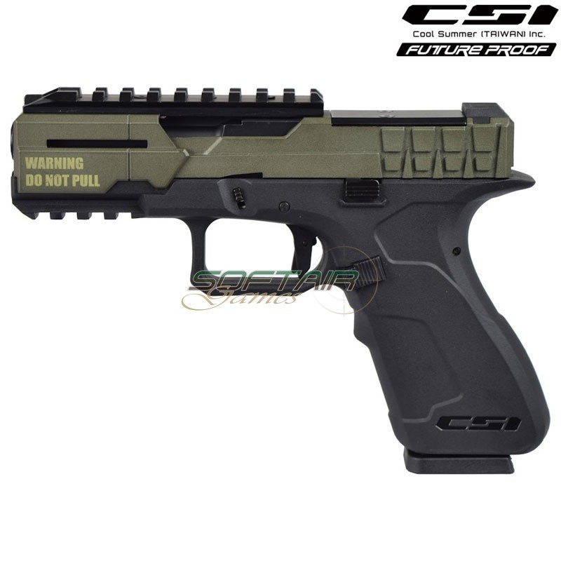 Pistola a gas xg8-pod olive drab csi (xg8-pod)