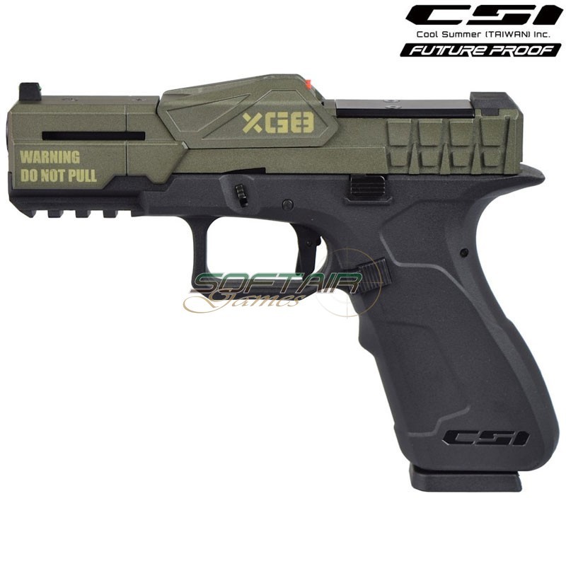 Gas pistol xg8-pod olive drab csi (xg8-pod)