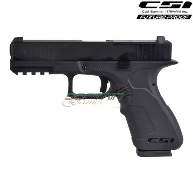 Pistola a gas xo 17 nera poseidon x csi (xo-17-bk)