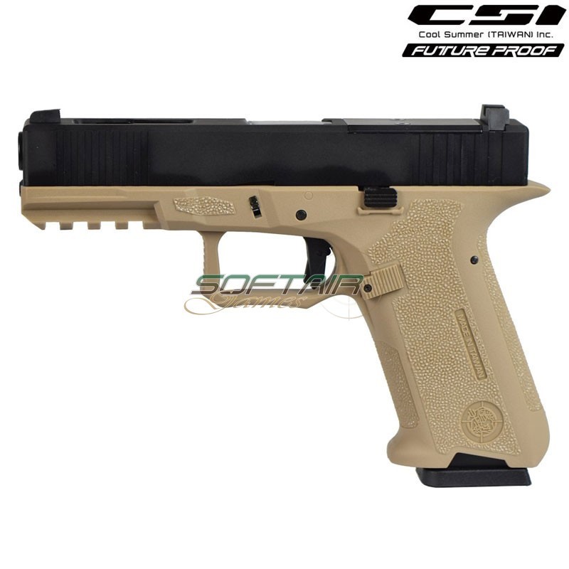 Poseidon x csi gas pistol xo 18 tan (xo-18-tan)