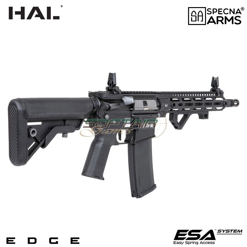 Electric Rifle SA-E20 Edge™ M4 LC HAL ETU Black Specna Arms® (spe-01-041345)