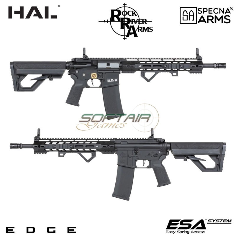 Fucile Elettrico SA-E14-H Edge™ M4 Heavy Ops HAL ETU Black Specna Arms® (spe-01-041628)