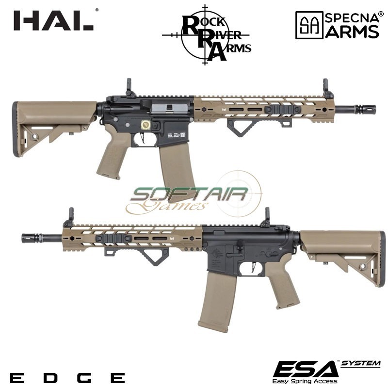 Electric Rifle SA-E14-H Edge™ M4 Heavy Ops HAL ETU Half-Tan Specna Arms® (spe-01-041630)