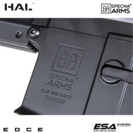 Electric Rifle SA-E21 Edge™ M4 LC HAL ETU Black Specna Arms® (spe-01-041640)