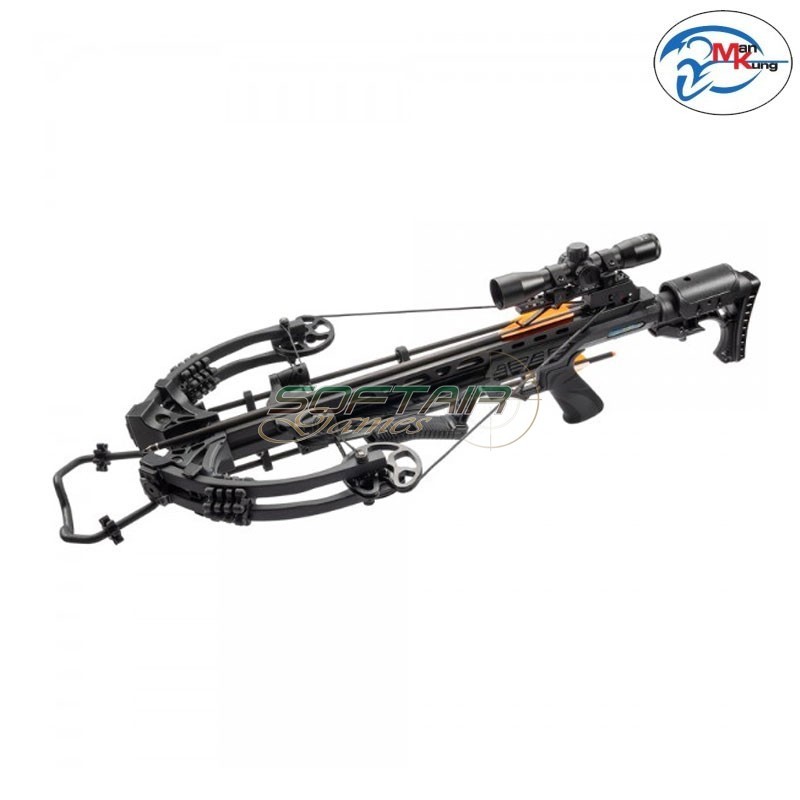 Balestra compound kraken 200 libbre black man kung (mk-xb58fc)