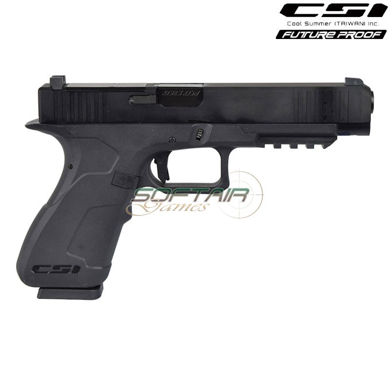 Gas pistol XO 34 black Poseidon x CSI (XO-34-BK)