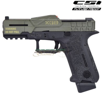 Pistola a gas XG8-POD olive drab Poseidon x CSI (XO-P1-ODB)