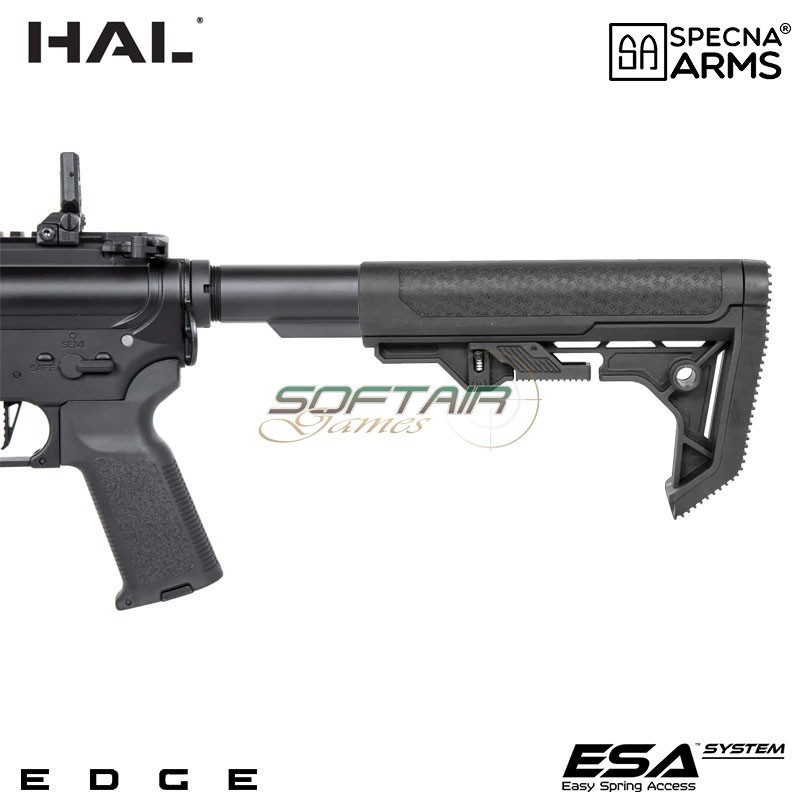Electric Rifle A-E23-L Edge™ MK URG Light Ops HAL ETU Black Specna Arms® (spe-01-041645)