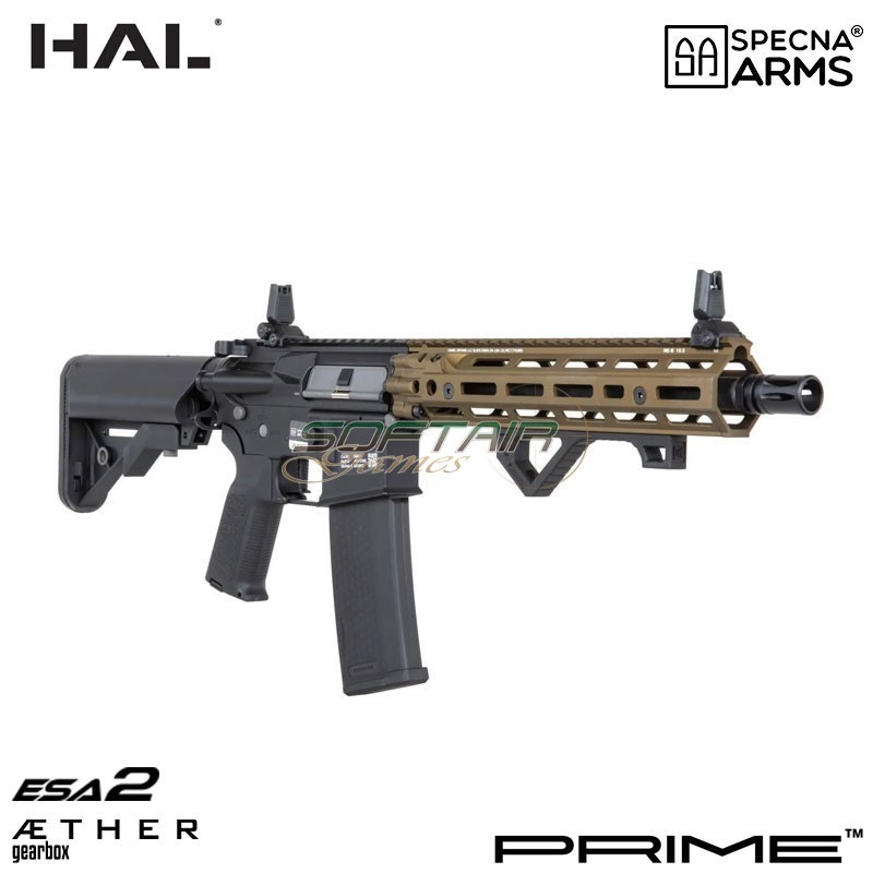 Electric rifle Daniel Defense® RIS III 10.5" SA-P27 Prime™ HAL ETU - Brushless Motor Chaos Bronze Specna Arms® (spe-01-041805)