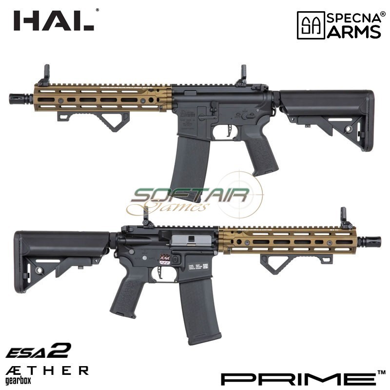 Electric rifle Daniel Defense® RIS III 10.5" SA-P27 Prime™ HAL ETU - Brushless Motor Chaos Bronze Specna Arms® (spe-01-041805)