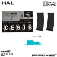 Electric rifle Daniel Defense® RIS III 10.5" SA-P27 Prime™ HAL ETU - Brushless Motor Chaos Bronze Specna Arms® (spe-01-041805)