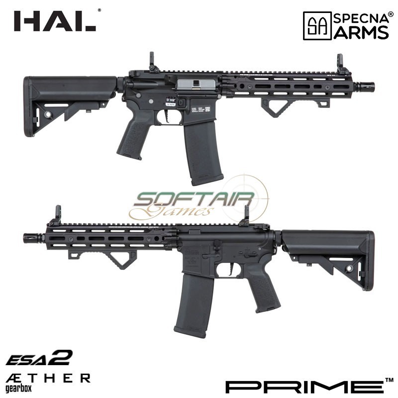 Fucile elettrico Daniel Defense® RIS III 10.5" SA-P27 Prime™ HAL ETU Brushless BLACK Specna Arms® (spe-01-041806)