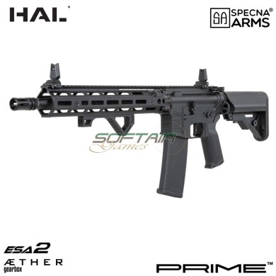 Electric rifle Daniel Defense® RIS III 12.5" SA-P28 Prime™ HAL ETU Brushless BLACK Specna Arms® (spe-01-041809)