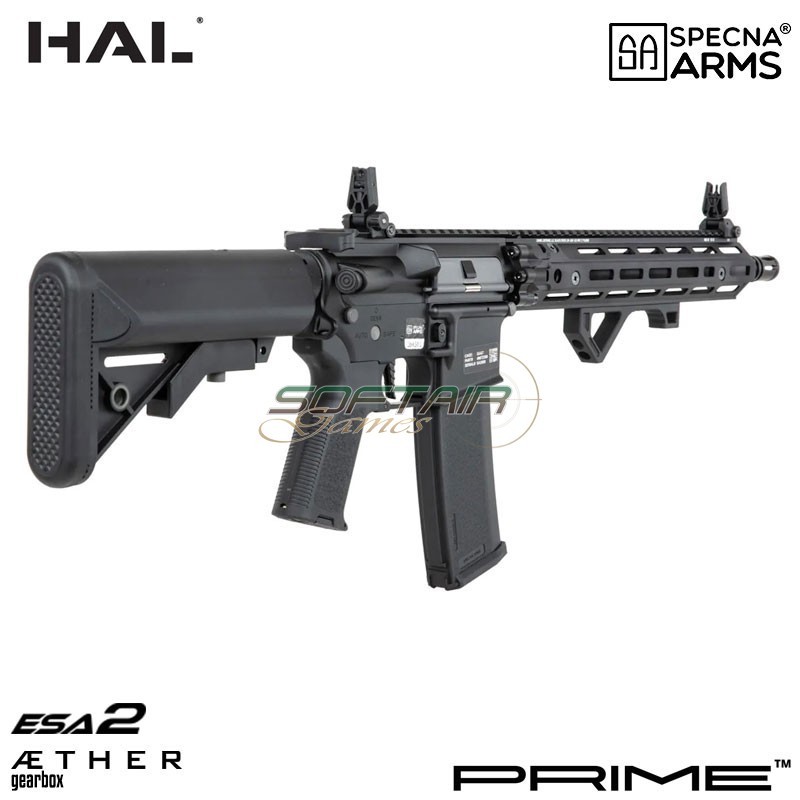 Fucile elettrico Daniel Defense® RIS III 12.5" SA-P28 Prime™ HAL ETU Brushless BLACK Specna Arms® (spe-01-041809)
