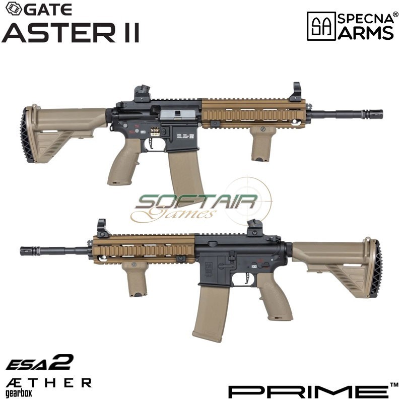 Fucile elettrico SA-PH21 Prime™ Aster II ETU - Motore Brushless CHAOS BRONZE Specna Arms® (spe-01-044131)