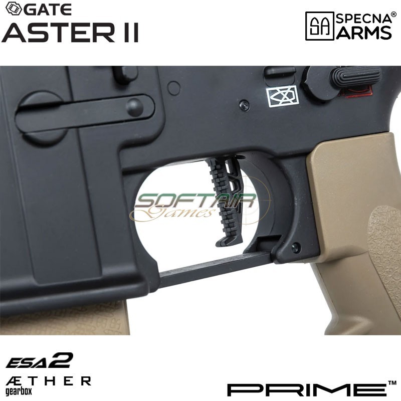 Electric rifle SA-PH20 Prime™ Aster II ETU - Motore Brushless BLACK Specna Arms® (spe-01-044126)