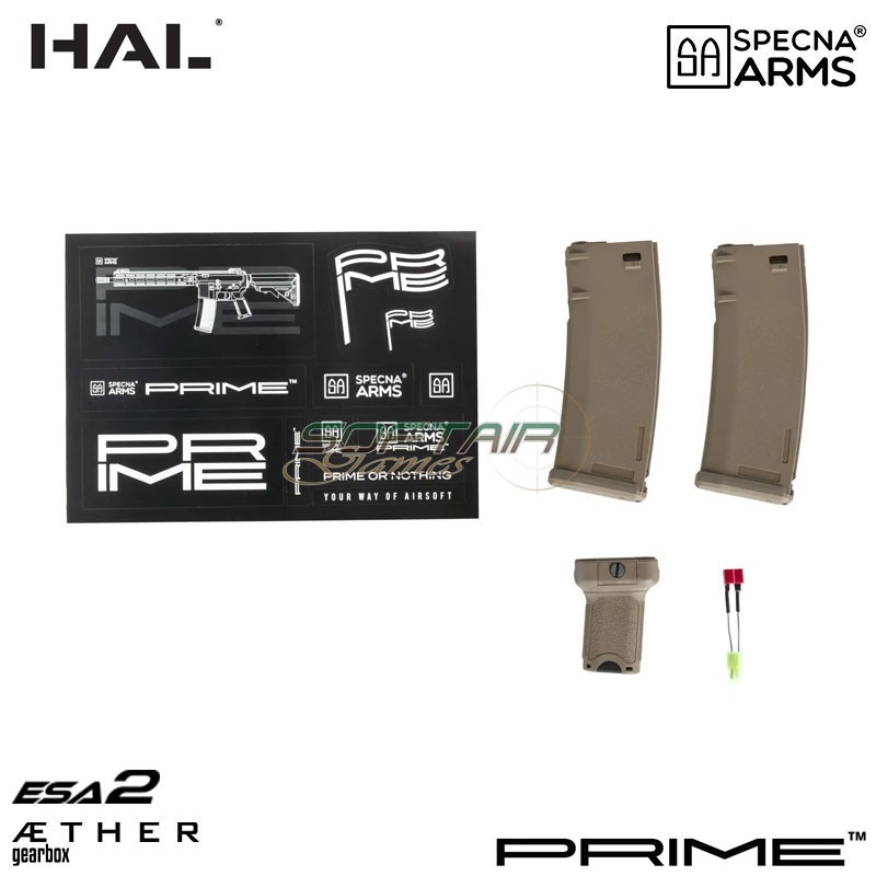 Electric rifle SA-PH20 Prime™ Aster II ETU - Motore Brushless CHAOS BRONZE Specna Arms® (spe-01-044122)