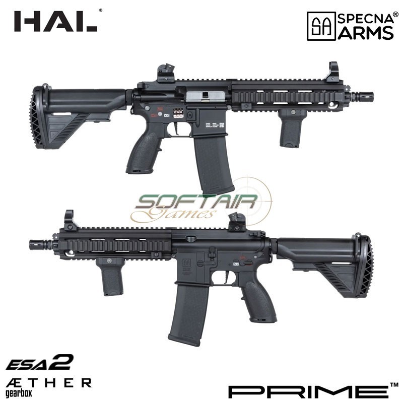 Electric rifle SA-PH20 Prime™ Aster II ETU - Motore Brushless BLACK Specna Arms® (spe-01-044118)