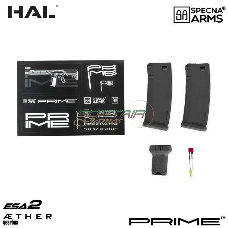 Electric rifle SA-PH20 Prime™ Aster II ETU - Motore Brushless BLACK Specna Arms® (spe-01-044118)