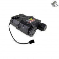 An-peq-15 Porta Batteria Con Red Laser Battleaxe (b26a-black)