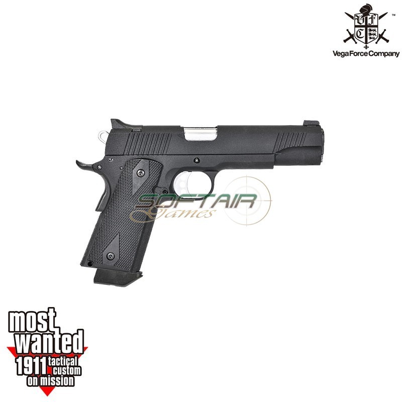 Pistola a GAS 1911 Tactical Custom Black VFC (24D0025) Pistola a GAS 1911 Tactical Custom Black VFC (24D0025)