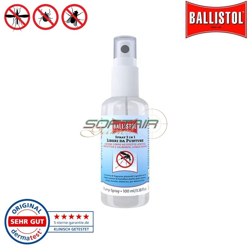 "Free from Bites" 100ml Spray 2 in 1 Ballistol (26800-it)
