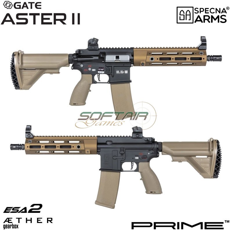 Fucile Elettrico SA-PH23 Prime™ Aster II ETU - Motore Brushless CHAOS BRONZE Specna Arms® (spe-01-044133)