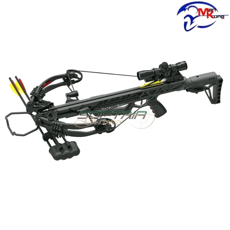 Compound Crossbow hector black 185 lbs man kung (mk-xb62b)