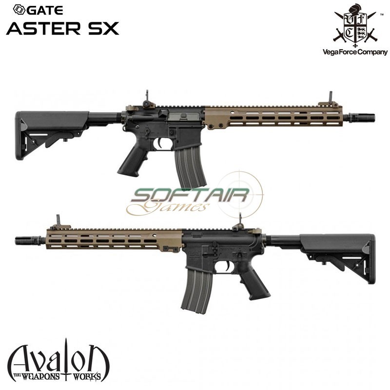 Electric rifle Avalon Saber M4 URG-I 14.5" GATE Two Tone VFC (av1-m4_urgi_m-tb21)