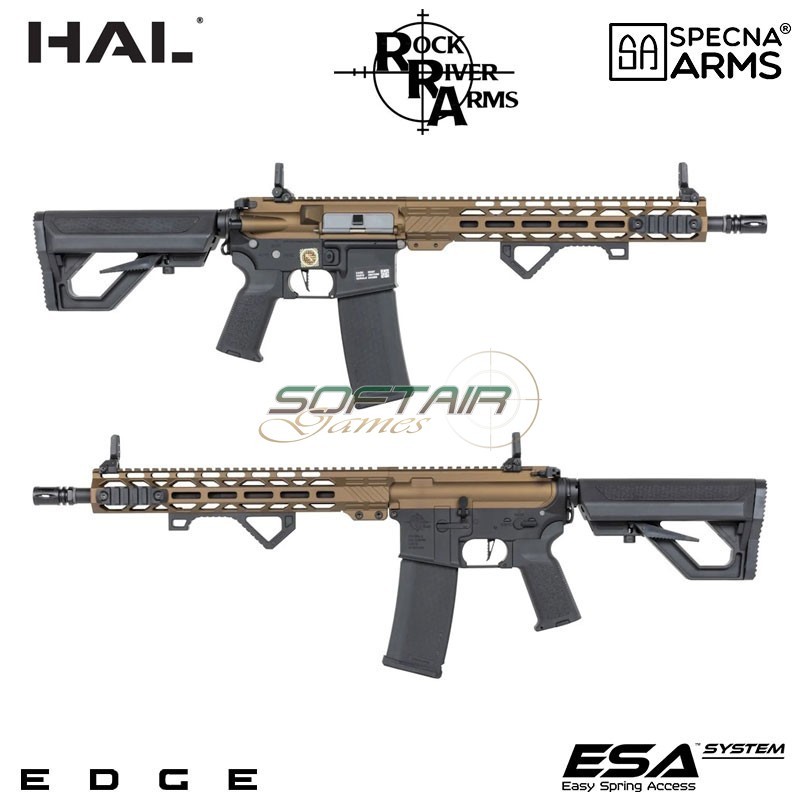Fucile Elettrico SA-E24-H Edge™ M4 Heavy Ops HAL ETU Chaos Bronze Specna Arms® (spe-01-041649) Fucile Elettrico SA-E24-H Edge™ M4 Heavy Ops HAL ETU Chaos Bronze Specna Arms® (spe-01-041649)