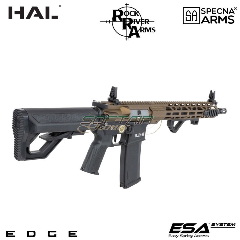 Fucile Elettrico SA-E24-H Edge™ M4 Heavy Ops HAL ETU Chaos Bronze Specna Arms® (spe-01-041649) Fucile Elettrico SA-E24-H Edge™ M4 Heavy Ops HAL ETU Chaos Bronze Specna Arms® (spe-01-041649)