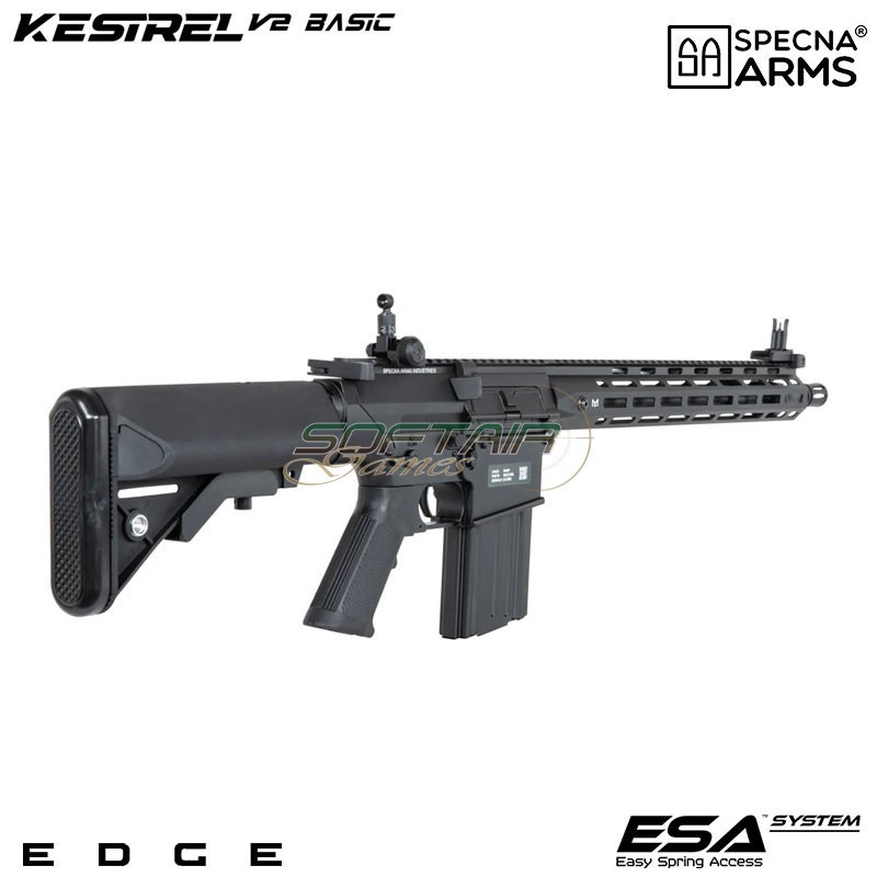 Fucile Elettrico SA-E35 Edge™ SR25 Kestrel™ BLACK Specna Arms® (spe-01-041816) Fucile Elettrico SA-E35 Edge™ SR25 Kestrel™ BLACK Specna Arms® (spe-01-041816)