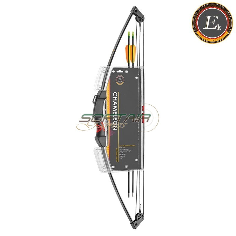Compound youth bow chameleon 10-15 lbs black Ek Archery (co 017b) Compound youth bow chameleon 10-15 lbs black Ek Archery (co 017b)