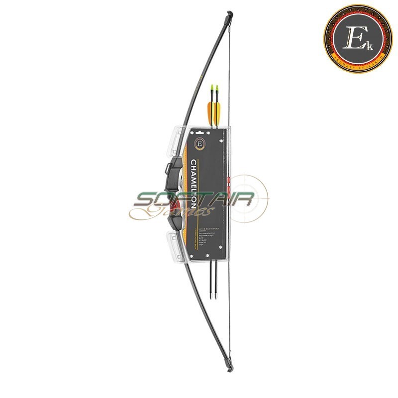 Youth Recurve Bow Chameleon 10-15 lbs black Ek Archery  (re 012y) Youth Recurve Bow Chameleon 10-15 lbs black Ek Archery  (re 012y)
