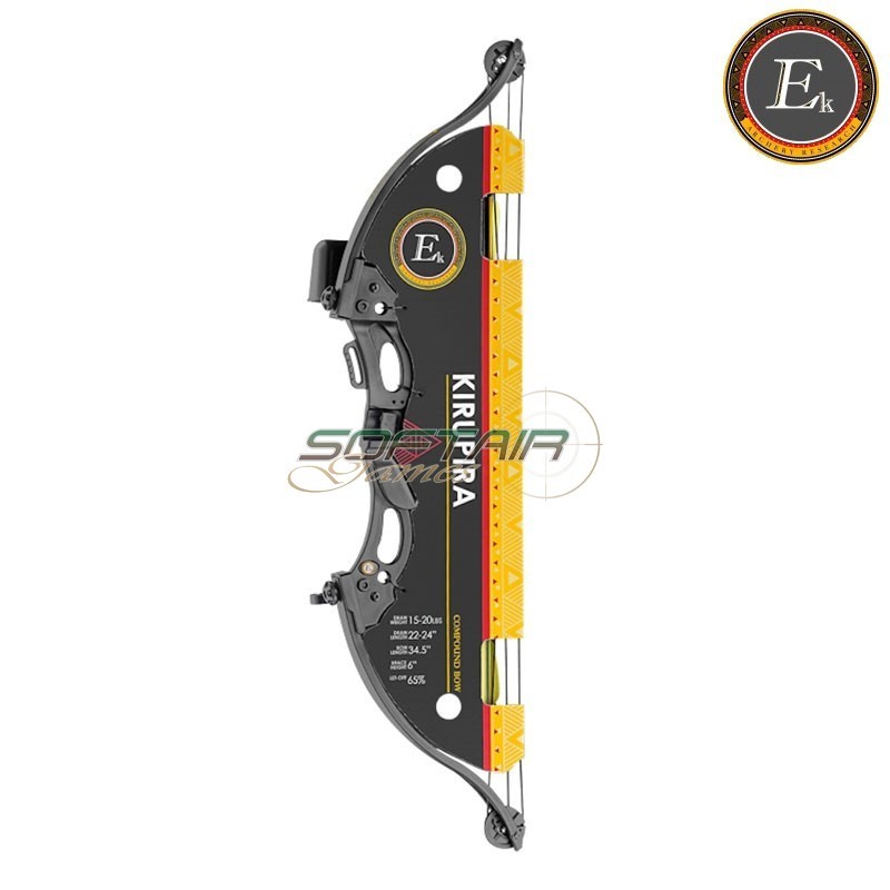 Arco Compound per ragazzi Kirupira 15-20 libbre versione camo Ek Archery (co 013tc)