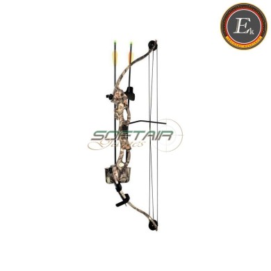 Kids Compound Bow Kirupira 15-20 lbs camo version Ek Archery  (co 013tc)