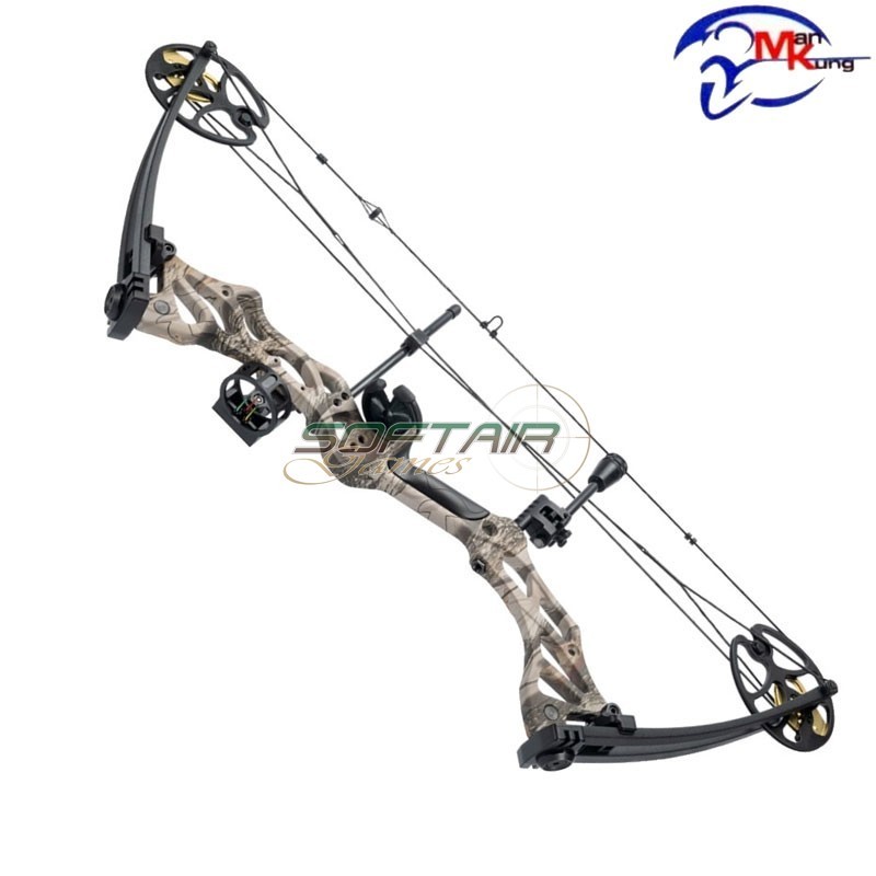 Arco Compound Fossil 30-70 libbre god camo Man Kung  (mk-cb75gc)